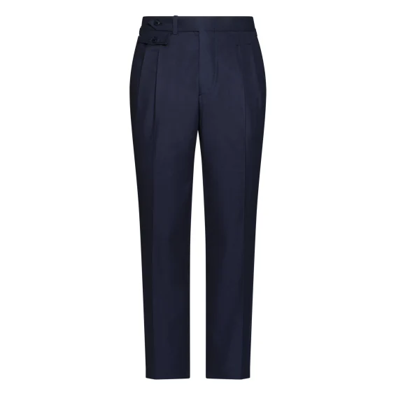 Alberto Voglio Sartorial Cotton Trousers – Navy