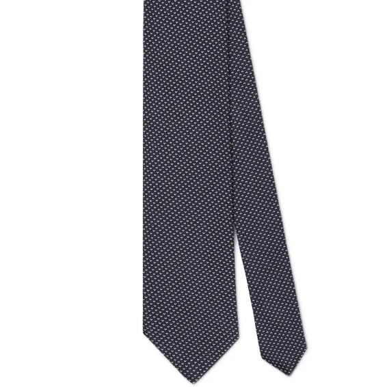 Arch Milano | Arch Milano – Woven Micro Pattern Silk Tie