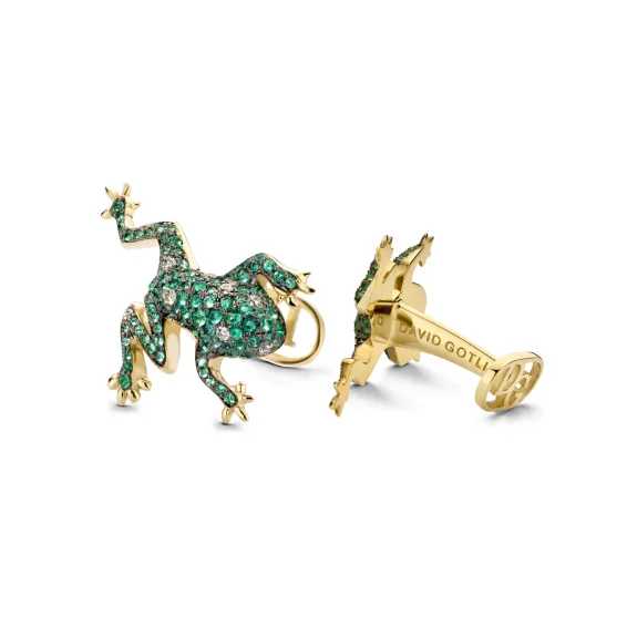 David Gotlib l Jump Start Yellow Gold and Emeralds