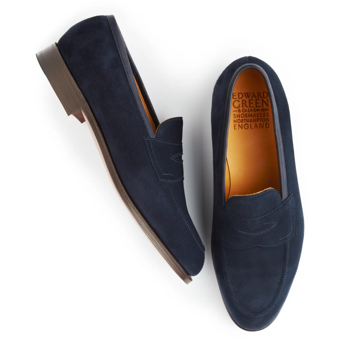 Edward Green l Piccadilly 184 Last E – Navy Suede (MTO)