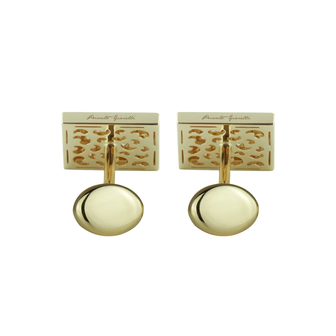 Privato Gioielli l IV Cufflinks, Gold & Diamonds