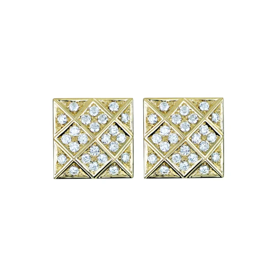 Privato Gioielli l IV Cufflinks, Gold & Diamonds