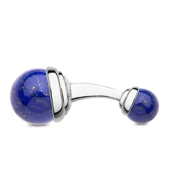 Balls Cufflinks – Lapis lazuli