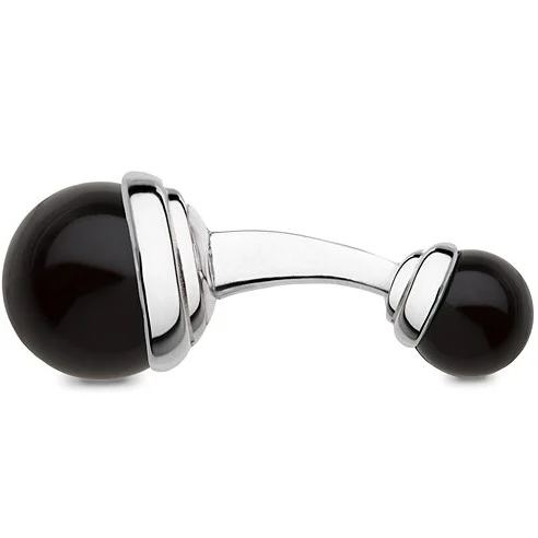 Balls Cufflinks – onyx