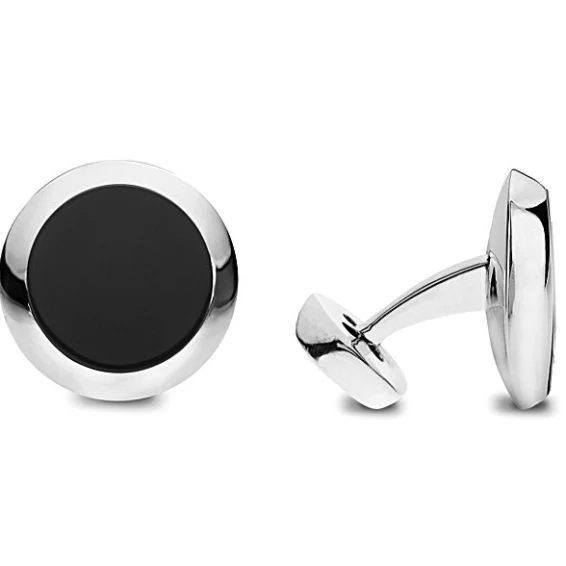 Elly cufflinks – Onyx