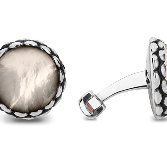 Le Royal Mother of Pearl Cufflinks