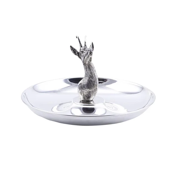 Silver Ashtray Chamois