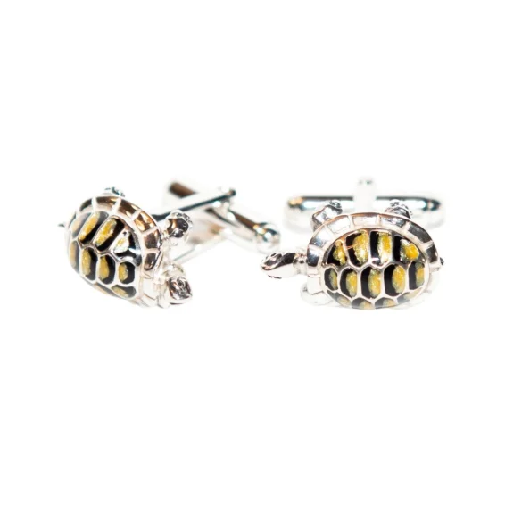 Turtle cufflinks